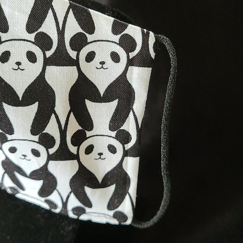 🌺Geometric Panda Mask 🐼 🌺 - Picture 4 of 5